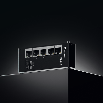 Teltonika Ethernet Switch Teltonika TSF010 Low Profile Ethernet Switch 5-Port Compact DIN Rail