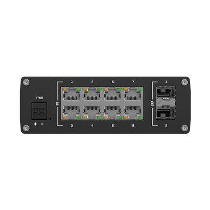 Teltonika Ethernet Switch Teltonika TSW210 DIN Rail 8-Port Gigabit Ethernet Switch with SFP