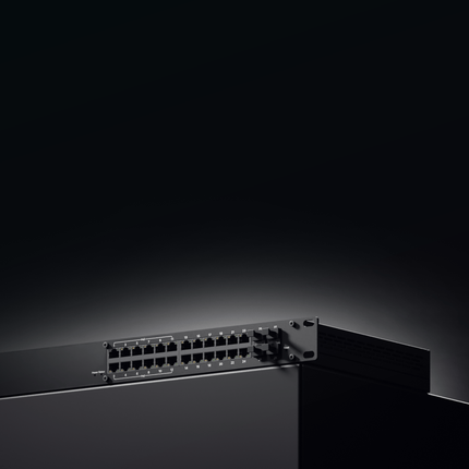 Teltonika Ethernet Switch Teltonika TSW280 Managed PoE+ Ethernet Switch 24 Port (12x 24× PoE, 12× PoE+, 4× SFP)