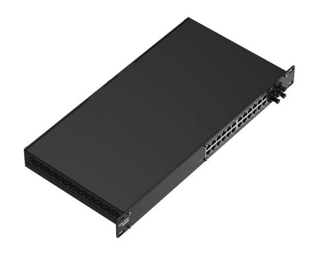 Teltonika Ethernet Switch Teltonika TSW280 Managed PoE+ Ethernet Switch 24 Port (12x 24× PoE, 12× PoE+, 4× SFP)