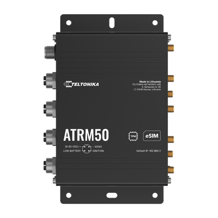 Teltonika Modem-Router Teltonika ATRM50 Industrial Rugged Cellular 5G Router For Transportation