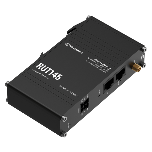 Teltonika Modem-Router Teltonika RUT145 Industrial Rugged Compact with RS485 Cellular LTE 4G Router