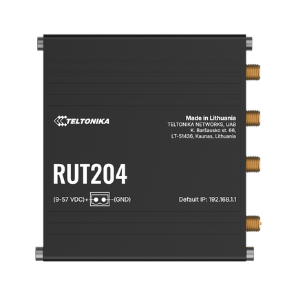 Teltonika Modem-Router Teltonika RUT204 Industrial Rugged CAN BUS Cellular LTE 4G Router