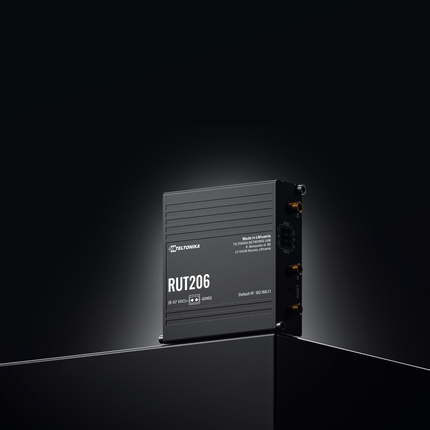 Teltonika Modem-Router Teltonika RUT206 Industrial Rugged Cellular LTE 4G Router POE RS232 RS485