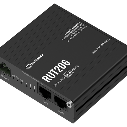 Teltonika Modem-Router Teltonika RUT206 Industrial Rugged Cellular LTE 4G Router POE RS232 RS485