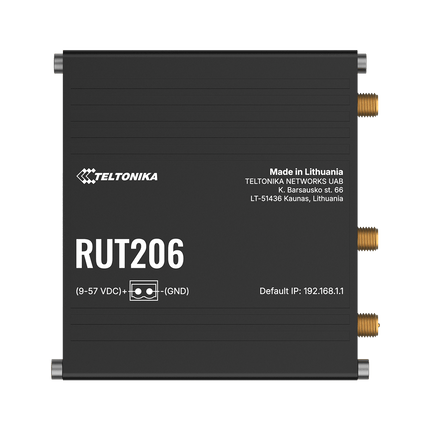 Teltonika Modem-Router Teltonika RUT206 Industrial Rugged Cellular LTE 4G Router POE RS232 RS485