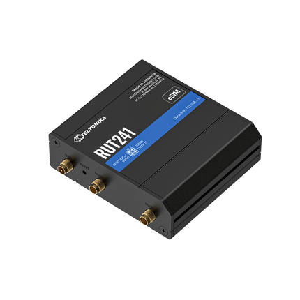 Teltonika Modem-Router Teltonika RUT241 Industrial Rugged Cellular LTE 4G eSIM Router WiFi SMS