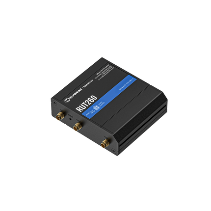 Teltonika Modem-Router Teltonika RUT260 Industrial Rugged Cellular LTE 4G CAT6 Router WiFi