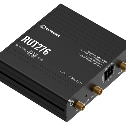 Teltonika Modem-Router Teltonika RUT276 Industrial Rugged Cellular 5G RedCap Router