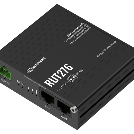 Teltonika Modem-Router Teltonika RUT276 Industrial Rugged Cellular 5G RedCap Router
