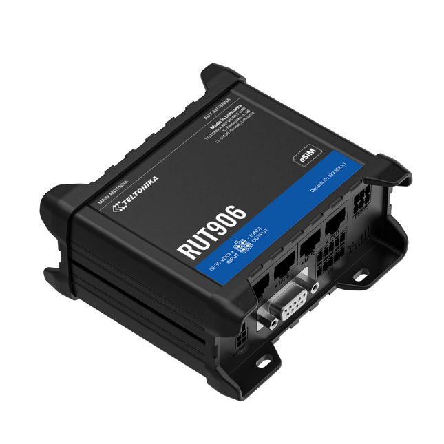 Teltonika Modem-Router Teltonika RUT906 Industrial Rugged Cellular LTE 4G Router RS232 RS485