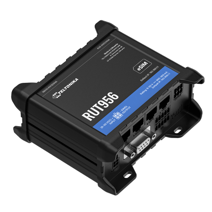 Teltonika Modem-Router Teltonika RUT956 Industrial Rugged Cellular LTE 4G Router WiFi GNSS