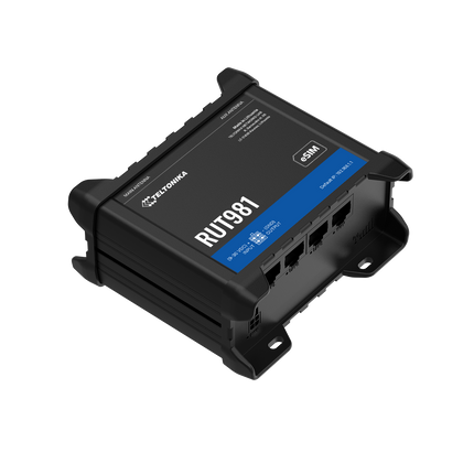 Teltonika Modem-Router Teltonika RUT981 Industrial Rugged Cellular LTE 4G Router Global SIM