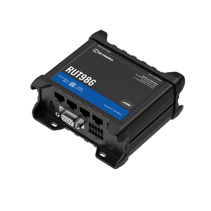 Teltonika Modem-Router Teltonika RUT986 Industrial Rugged Cellular LTE 4G Router Global SIM