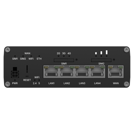 Teltonika Modem-Router Teltonika RUTC41 Industrial Rugged Cellular 4G Edge Router WiFi6 1GB RAM
