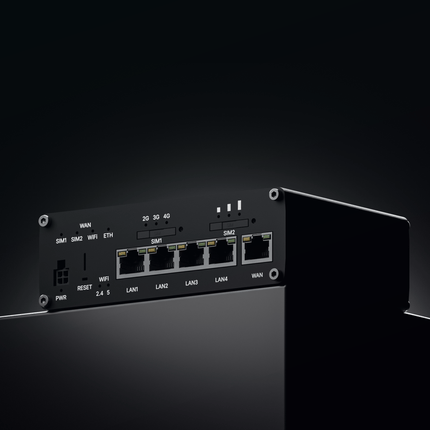 Teltonika Modem-Router Teltonika RUTC41 Industrial Rugged Cellular 4G Edge Router WiFi6 1GB RAM
