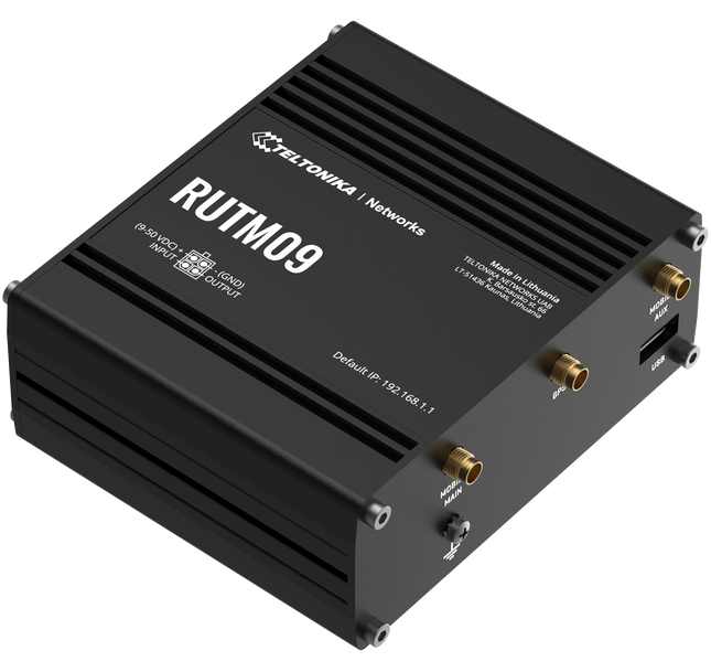 Teltonika Modem-Router Teltonika RUTM09 Industrial Rugged Cellular LTE 4G Cat6 Router