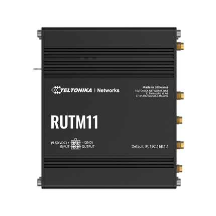 Teltonika Modem-Router Teltonika RUTM11 Industrial Rugged Cellular LTE 4G Cat6 Router