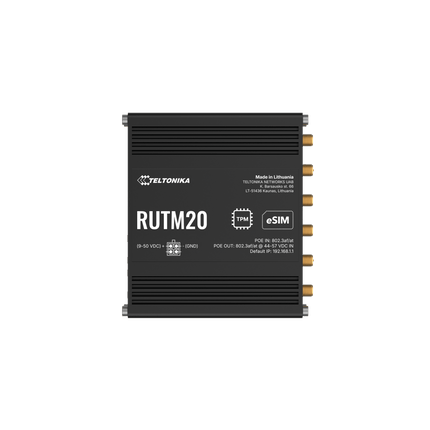 Teltonika Modem-Router Teltonika RUTM20 Industrial Rugged Cellular LTE 5G Router