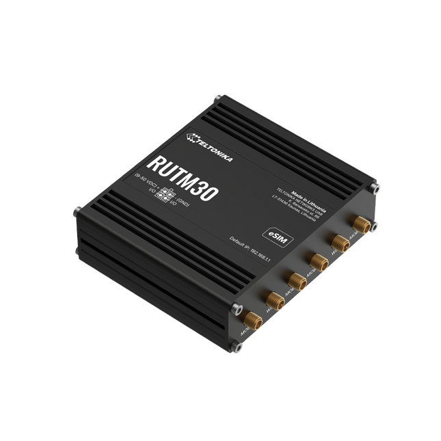 Teltonika Modem-Router Teltonika RUTM30 Industrial Rugged Cellular LTE 5G Router