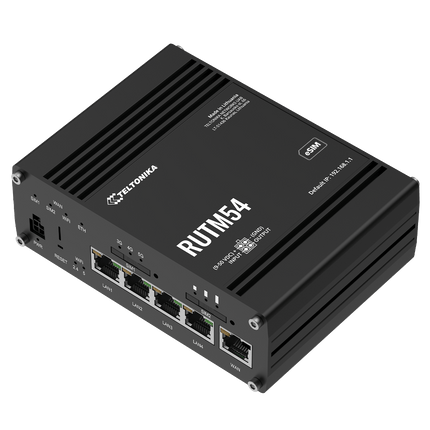 Teltonika Modem-Router Teltonika RUTM54 Industrial Rugged Cellular LTE 5G Router Telit Module