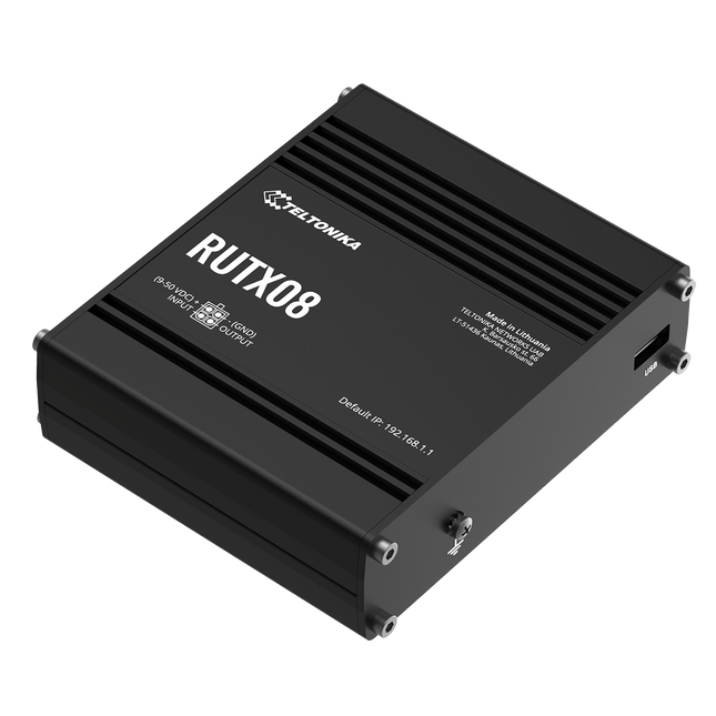 Teltonika Modem-Router Teltonika RUTX08 Industrial Rugged Ethernet Router