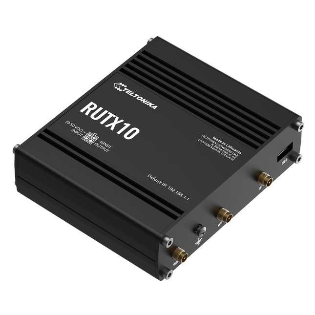 Teltonika Modem-Router Teltonika RUTX10 Industrial Rugged Ethernet Router