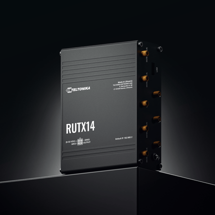 Teltonika Modem-Router Teltonika RUTX14 Industrial Rugged Cellular LTE 4G CAT12 Router WiFi
