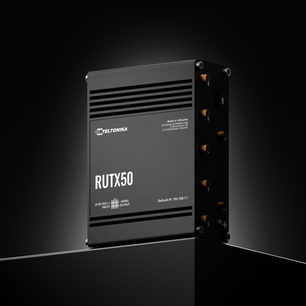 Teltonika Modem-Router Teltonika RUTX50 Industrial Rugged Cellular 5G Router WiFi Dual-SIM