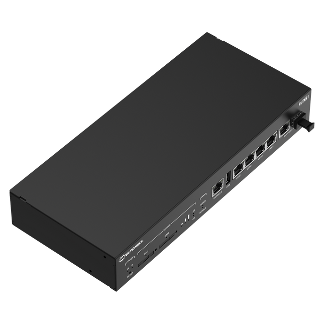 Teltonika Modem-Router Teltonika RUTXR1 Industrial Cellular Rack-Mountable LTE Cat 6 SFP Router