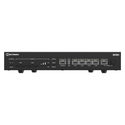Teltonika Modem-Router Teltonika RUTXR1 Industrial Cellular Rack-Mountable LTE Cat 6 SFP Router