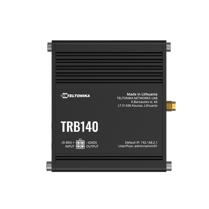 Teltonika Modem-Router Teltonika TRB140 Industrial Rugged Cellular LTE 4G Gateway Compact