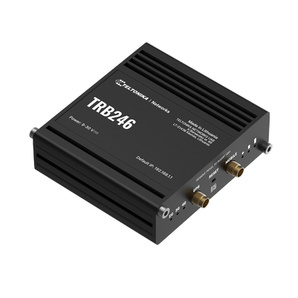 Teltonika Modem-Router Teltonika TRB246 Industrial Rugged Cellular LTE 4G IoT Gateway RS232 RS485 IOs