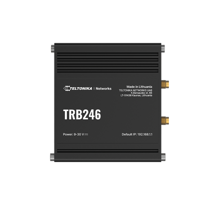 Teltonika Modem-Router Teltonika TRB246 Industrial Rugged Cellular LTE 4G IoT Gateway RS232 RS485 IOs
