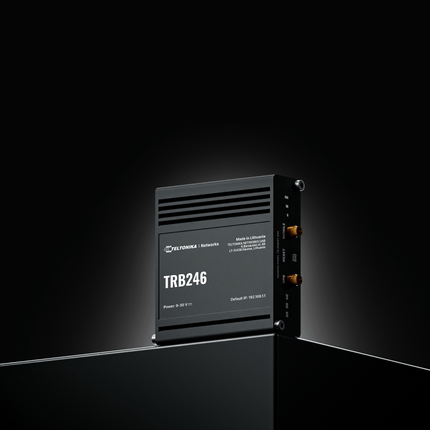 Teltonika Modem-Router Teltonika TRB246 Industrial Rugged Cellular LTE 4G IoT Gateway RS232 RS485 IOs