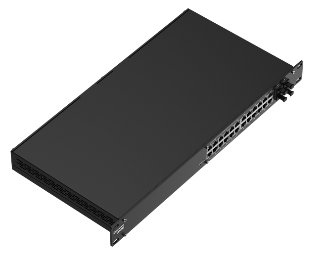 Teltonika Modem-Router Teltonika TSW280 Managed PoE+ Ethernet Switch 24 Port (12× PoE+, 4× SFP)