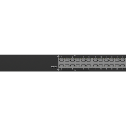Teltonika Modem-Router Teltonika TSW280 Managed PoE+ Ethernet Switch 24 Port (12× PoE+, 4× SFP)