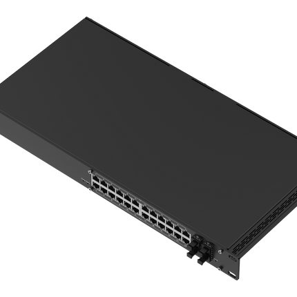 Teltonika Modem-Router Teltonika TSW282 Managed PoE+ Ethernet Switch 24 Port (24× PoE+, 4× SFP)