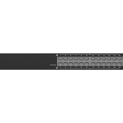 Teltonika Modem-Router Teltonika TSW282 Managed PoE+ Ethernet Switch 24 Port (24× PoE+, 4× SFP)