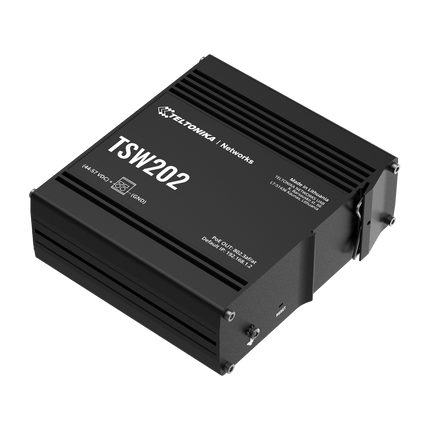 Teltonika POE Switch Teltonika TSW202 Managed PoE+ Ethernet Switch (8× PoE+, 2× SFP)