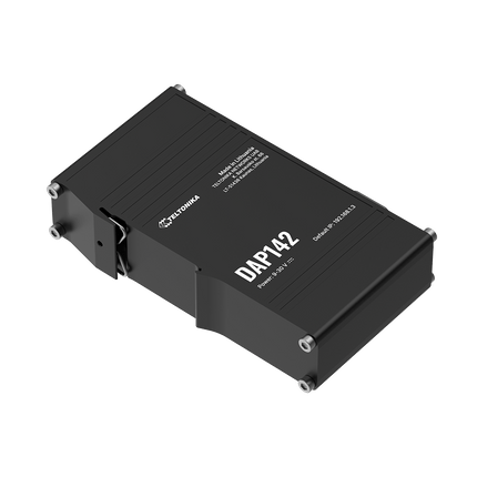 Teltonika Serial to Wireless Teltonika DAP142 RS232 Wireless Access Point (PoE, WiFi, DIN Rail Mount)