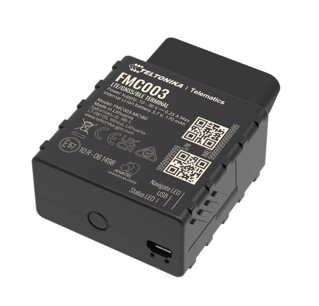 Teltonika Tracking Device Teltonika FMC003 4G LTE Cat 1 GPS Tracker with OBD OEM data reading