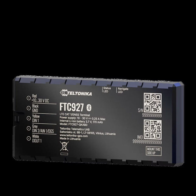 Teltonika Tracking Device Teltonika FTC927 Next-generation 4G LTE Cat 1 vehicle GPS Tracker with Dead Reckoning