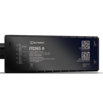 Teltonika Tracking Device Teltonika FTC965 Next-ge high voltage 4G LTE Cat 1 vehicle GPS tracker IP69K