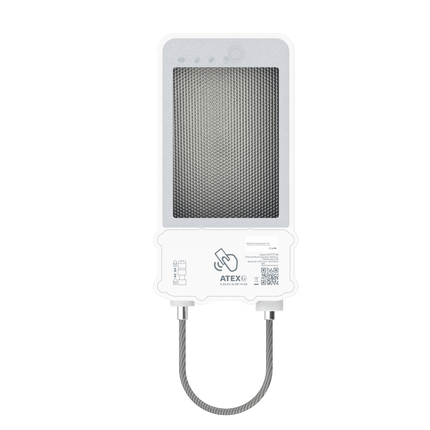 TOPFLY Tracking Device SolarGuardX 110 Solar Powered Cargo GNSS Padlock E-Lock Rechargeable Battery BLE