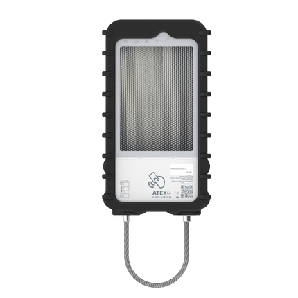 TOPFLY Tracking Device SolarGuardX 110 Solar Powered Cargo GNSS Padlock E-Lock Rechargeable Battery BLE