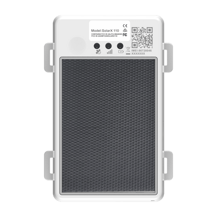TOPFLY Tracking Device SolarX 4G Cellular Solar Powered Asset Tracker GNSS Rechargeable Battery BLE