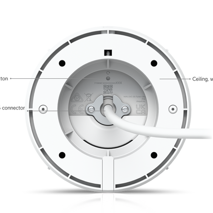 Ubiquiti-UniFi CCTV Camera Ubiquiti UniFi UVC-G5-Turret-Ultra Compact Weatherproof PoE Camera