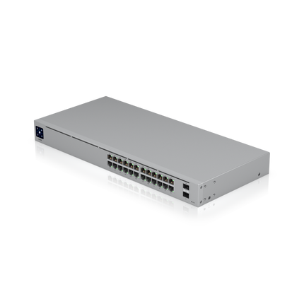 Ubiquiti-UniFi Ethernet Switch Ubiquiti UniFi USW-24-POE Ethernet Switch 24 Port Gigabit Switch 16 PoE and 2 SFP