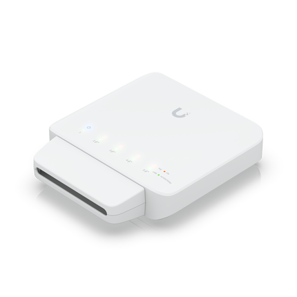 Ubiquiti-UniFi Ethernet Switch Ubiquiti UniFi USW-Flex 5 Port Gigabit Ethernet Switch 4 PoE